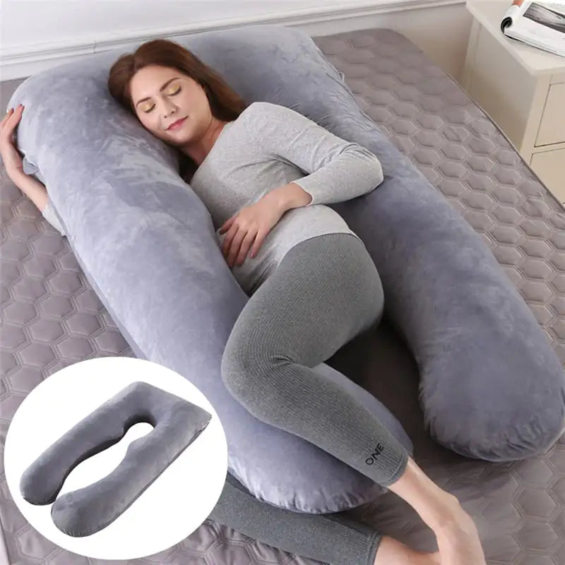 U-Shaped Summer Support Pillow for Pregnant Women